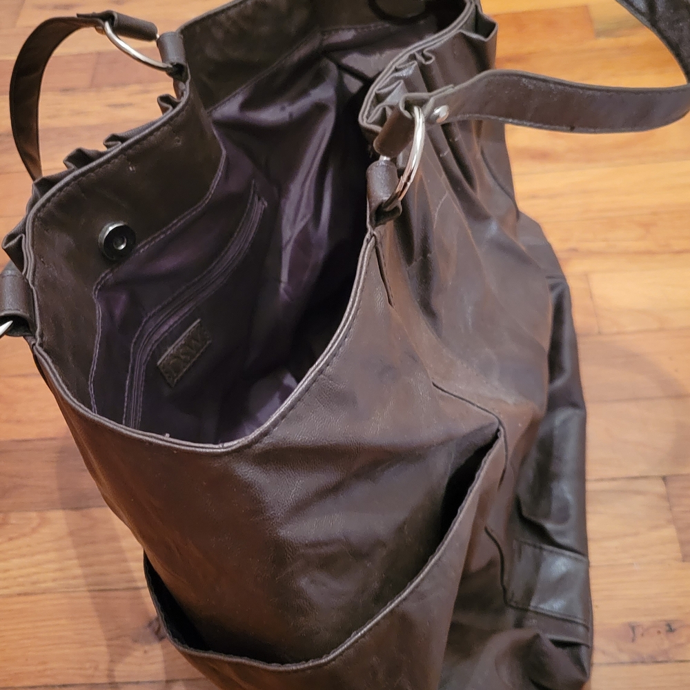 DSW Dark Brown Duffel Bag